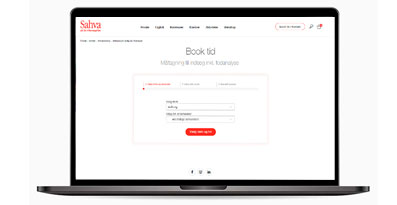Computer med online booking - Sahva